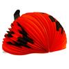 Halloween Hanging Decoration, Paper, Orange, Pumpkin, Foldable Pendant, 25cm