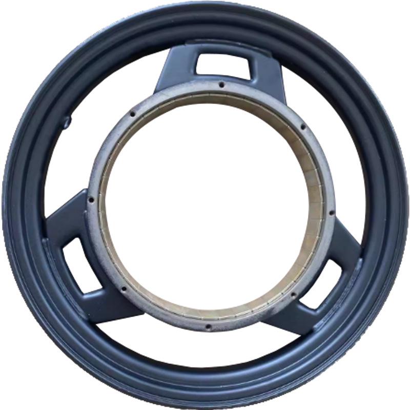 Electric Bicycle Wheel Hub Motor with 12/14/16-inch Aluminum Alloy Disc Brake, Folding Front and Rear Drive