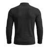 Men's Thermal Mock Neck Knit Sweater Casual Ribbed Pullover Tops for Fall Winter Daily Wear Streetwear Slim Fit Knitwear