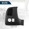 TUCKBOLD Center Dash Outlet for Chevrolet Silverado Durable Black Air Vent 1 Piece A/C 1500, Panel,