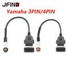 Scanner de Código de Falha Yamaha 4 pinos 3 pinos para OBD2 Cabo de Diagnóstico de Motocicleta Suporte Yamaha X-MAX N MT-125 Conector Adaptador de Locomotiva Yamaha