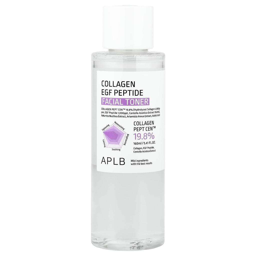 APLB Collagen EGF Peptide Facial Toner, 160ml (5.41 fl oz)