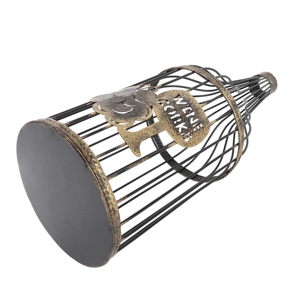 Weinkorkenhalter Metall 60 Korken Kapazität Weinkorkensammler für Esszimmer Schlafzimmer Bastelornament