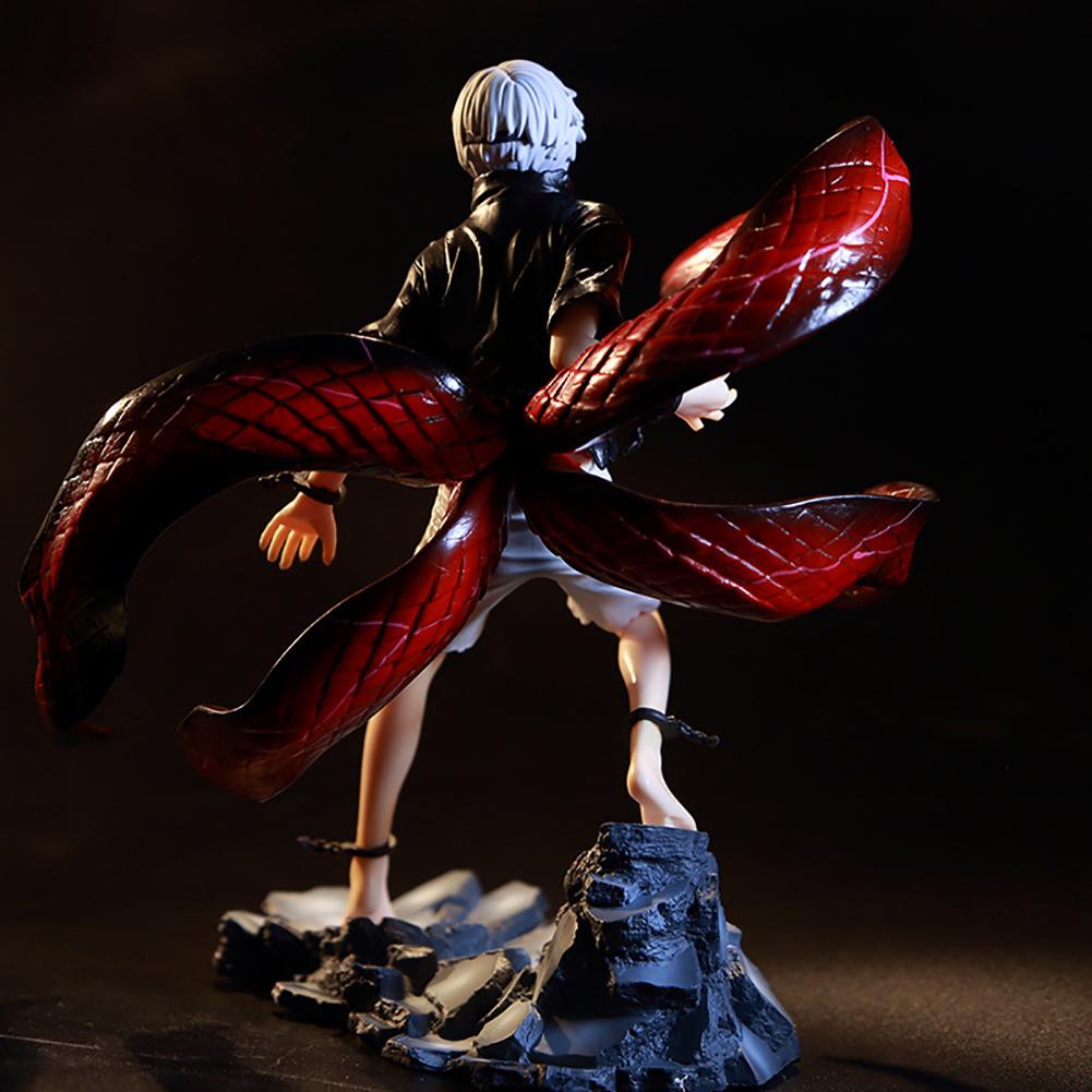 Tokyo Ghost Anime Figures Kaneki Ken Mask battle Action Figure Double Head PVC Statue Figurine Model Doll Decor Ornaments Toys