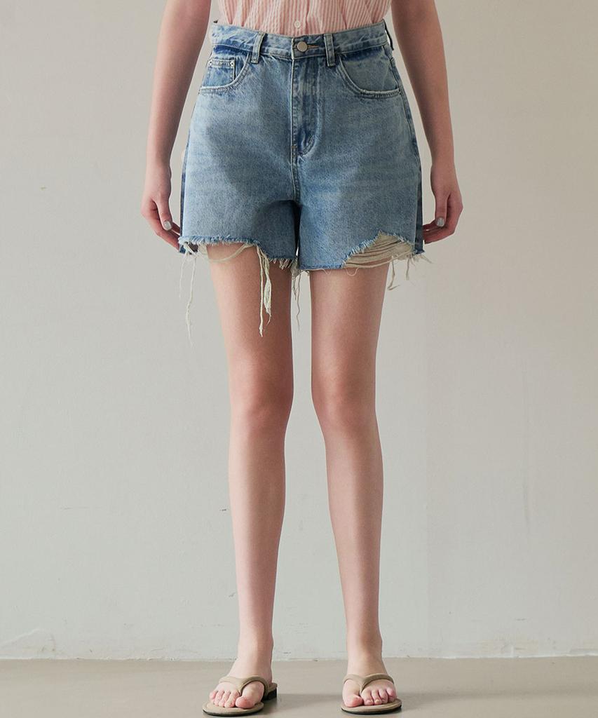 SLOWLOLLI Haze Cutting Shorts Pants_3 Colors