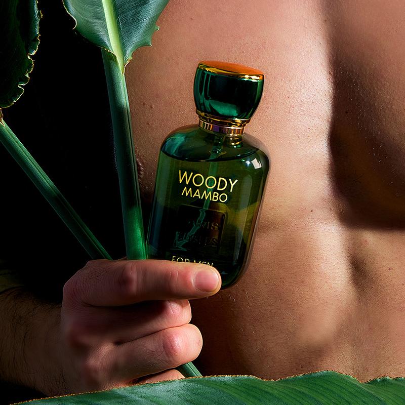 Paris Elysees Woody Mambo Signature Collection Perfume Created in France Eau de Toilette Natural Spray Perfume for Men 100ML (3.3fl.oz.)