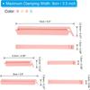 12/24/36 SZT Klipsy do Zamykania Torebek Plastikowych Torebka na Przekąski Plastikowe Przenośne Przechowywanie Kuchenne Elastyczna Klamra Klamra do Torebek