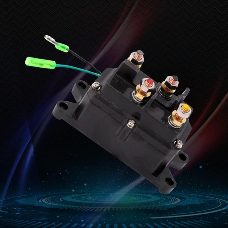 12V 300A Heavy Current Winch Relays Winch Relays Solenoid Heat Resistant For Off Road Vehicle Accessories