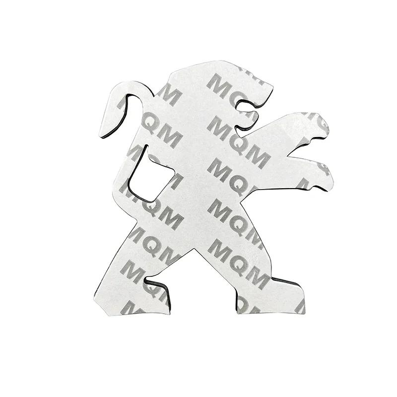2026 Horká nálepka na auto pro Peugeot 307 407 306 508 408 308 406 5008 3008 5008 10,3x11cm Kovová slitina Přední emblém auta Zadní kufr Ba