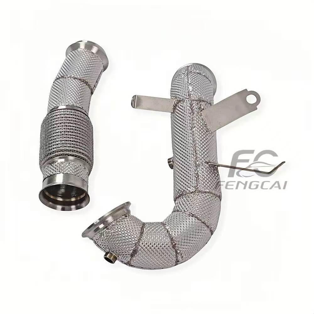 Stainless Steel 304 High-Flow Exhaust for Mercedes-Benz A45/CLA45/GLA45 2.0T