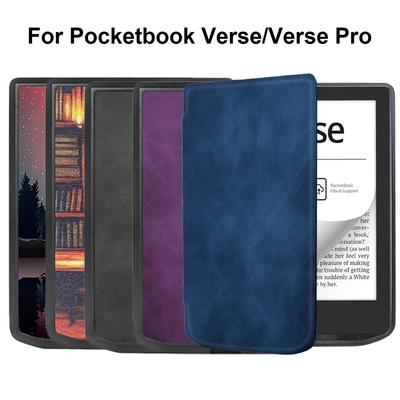 Auto Wake Sleep PB 629/634 Funda Ultra Slim Filio para Pocketbook Verse/Verse Pro