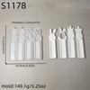 Silicone Festival Ornament Mold DIY Resin Making Mold 3D Casting Mould for Easter Home Decoration