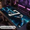 Large Mouse PadCristiano Ronaldo Custom Name Text Personalized Desk Mat Non Slip Gaming Pad