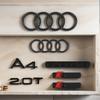 Nuovi Accessori Auto Adatti Per sjhy3 A4 2008-2017 Logo Auto 4 Anelli Emblema Griglia Anteriore Emblema Posteriore Quattro Sline Adesivo