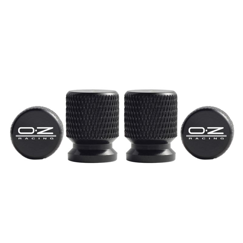 For OZ O.Z Racing Logo Alpha Romeo Fiat abarth JEEP Ford Volvo Car Valve Caps Wheel Tires Air Tyre Stem Protective Cover