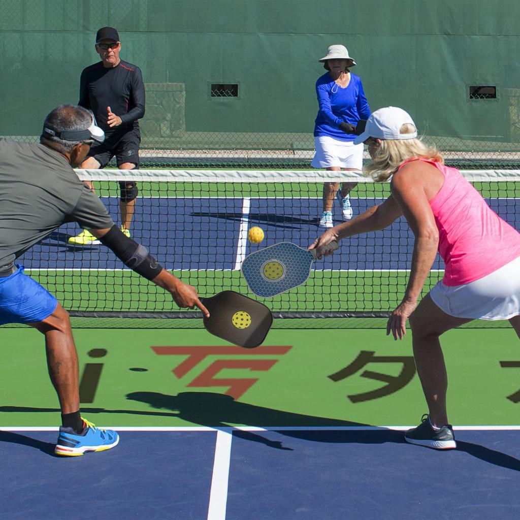 TakaraSumi Pickleball Paddle Set, Ultra-Lightweight Design for Indoor and Outdoor Play, Enjoy with Family and Friends, Professional Pickleball