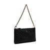 Daks Black Embossed Leather Golddd Chain Wallet Bag Dcwa1e279