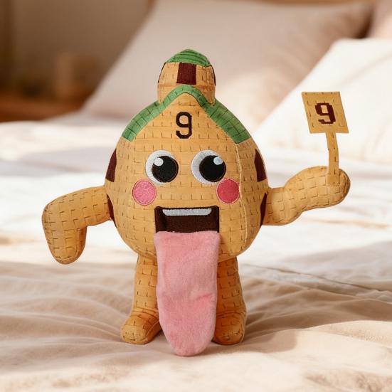 Game Character Plush Doll House No. 9 Character from Game Soft Stuffed Doll with PP Cotton Filling Cute Gift for Fans & Kids