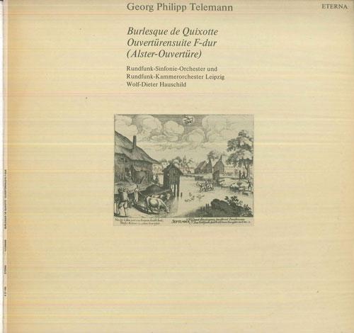 

LP Record WOLF DIETER HAUSCHILD RUNDFUNK SINF - Telemann Burlesque De Quixotte / Ou 827450 ETERNA 1981 Germany Classical Used