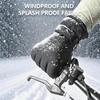Winter Warm Gloves for Outdoor Cycling Skiing Thickened Cold Resistant Glove Waterproof Touch Screen Camping Equipment