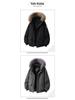 Men's & Women's High-Quality Removable Fur Collar Hooded Cotton Padded Winter Jacket