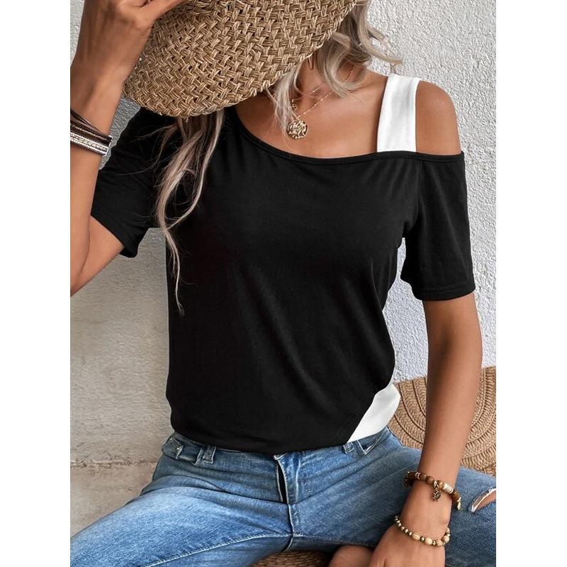 Summer Daily Short Sleeved New Women'S Beautiful Back Sports Yoga T-Shirt Loose Casual Breathable Short Top