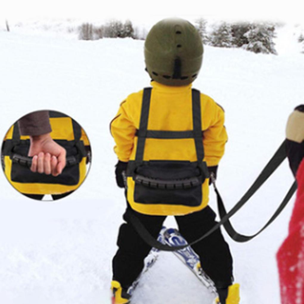 3-16Years Old Kids Ski Shoulder Harness Winter Children’s Safety Belt Teaching Safety Anti-Fall Rope Snowboarding Cycling Belt