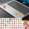 50PCS Cute Capybara PVC Sticker Aesthetic Children's Decoration Scrapbooking Sketchbook Korean Stationery School Supplies