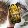 Saint Seiya Knights Of The Zodiac Phone Case For Samsung S24,23,22,30,21,10,9,Ultra,Plus,Lite,FE,5G Black Soft Case