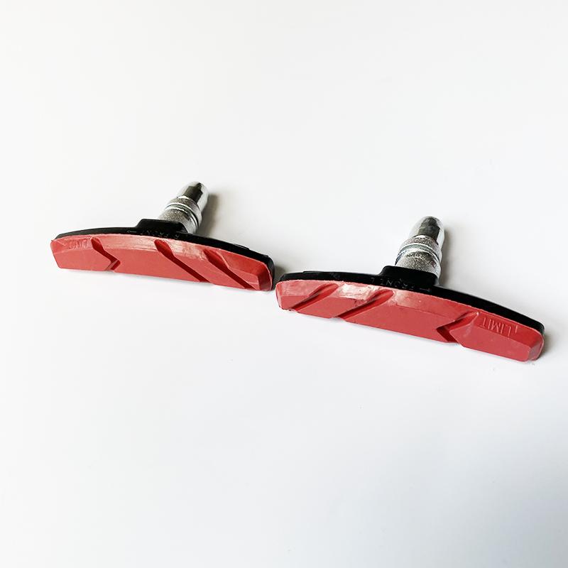 10Pair Bicycle V-brake Shoes Pads MTB Mountain Bike Brake Block Durable Rubber V Type Silent Brake Pads Shoes