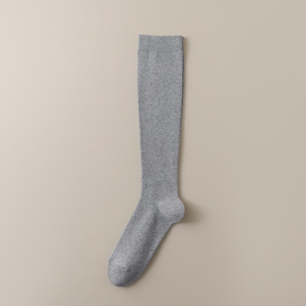 Pressure Slimming Leg Calf Socks for Women, Spring and Autumn, Long Thigh-high Black Mid-calf Socks