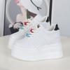 Fashion 12CM Invisible Inner Increase Small White Shoes Women  New Small Thick Platform Platform Shoes Leisure Sports Luxury Shoes