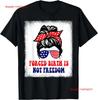 Forced Birth Is Not Freedom Feminist Pro Choice T Shirt  Vintage Washed Stretched Slightly Casual Top For Everyday Wear Fashion