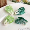 Contemporary Garden Themed Hair Clip Acrylic Hair Accessories Decorative Barrettes For Ponytails Bang Daily Styling