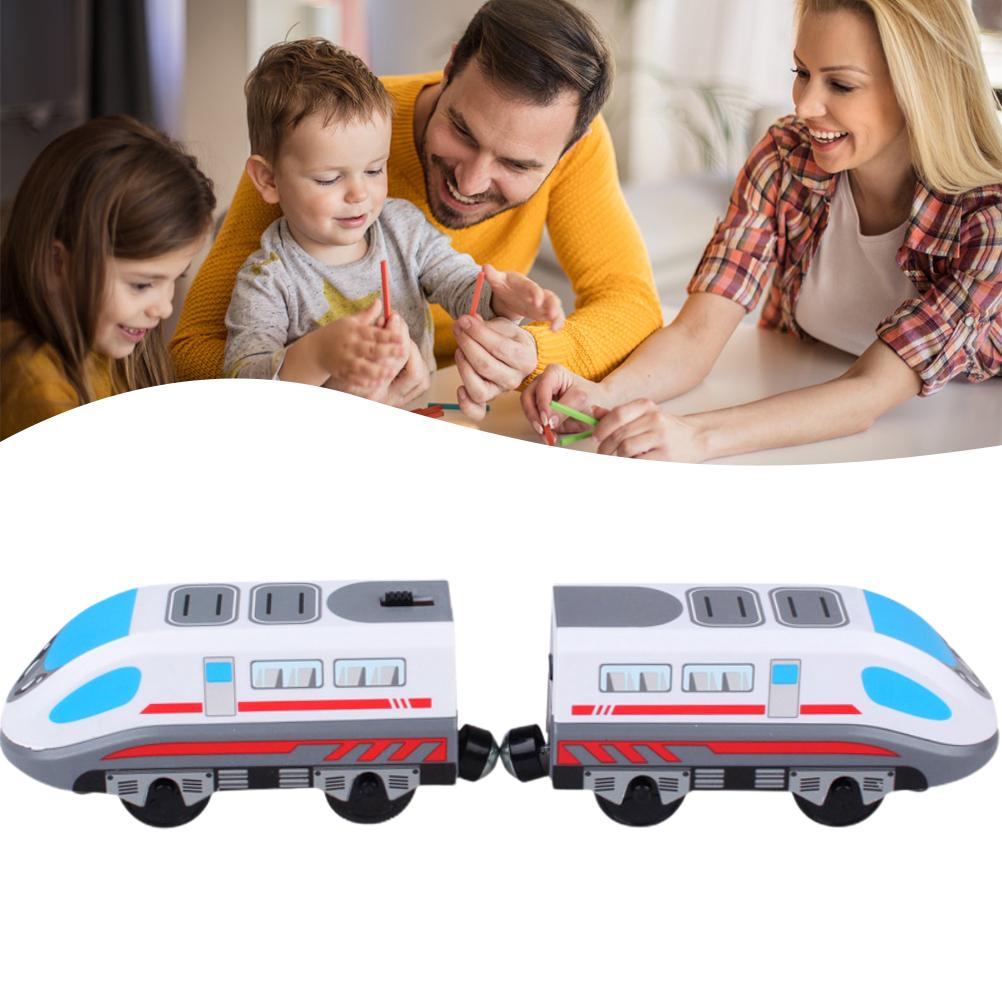 Electric Train Magnetic Track Hape Steam Train Classic Children"s  Toy