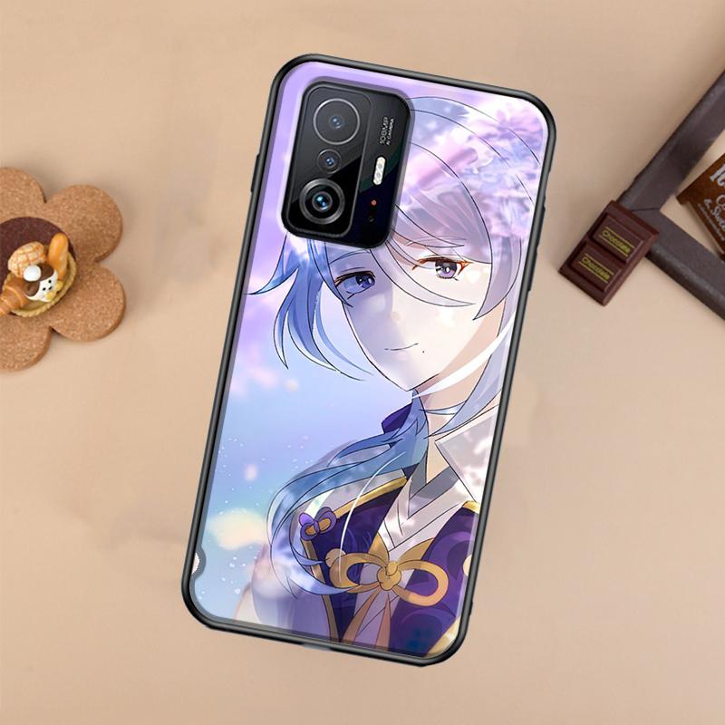 Kamisato Ayato Genshin Impact For POCO X5 X4 X3 F5 Pro M4 M5s F3 F4 GT C40 Phone Case For Xiaomi 12T 11T 13 Pro 12 Lite
