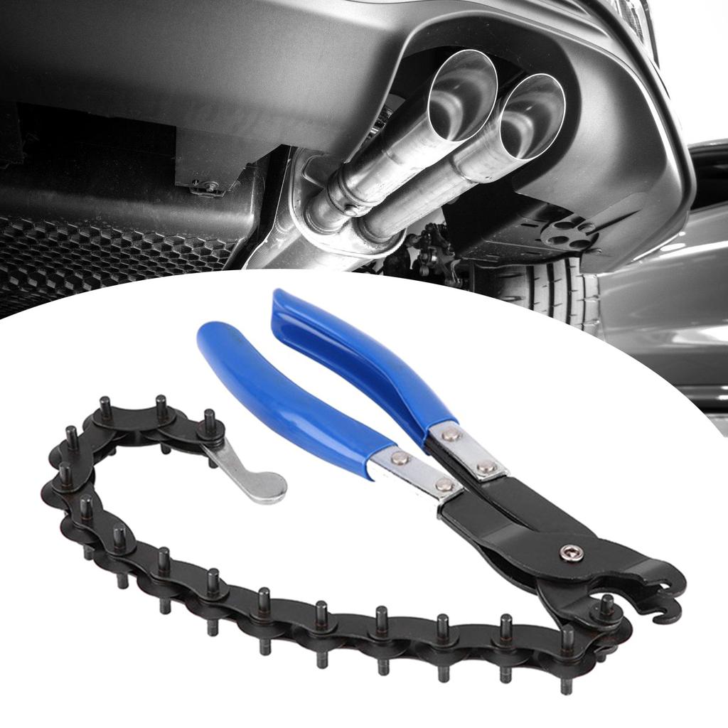 Exhaust Chain Cut Tool 3/4Inch To 3.25In Exhaust Tail Pipe Cutter Exhaust Tube Chain Cutter Exhaust Pipe Cutter Tool