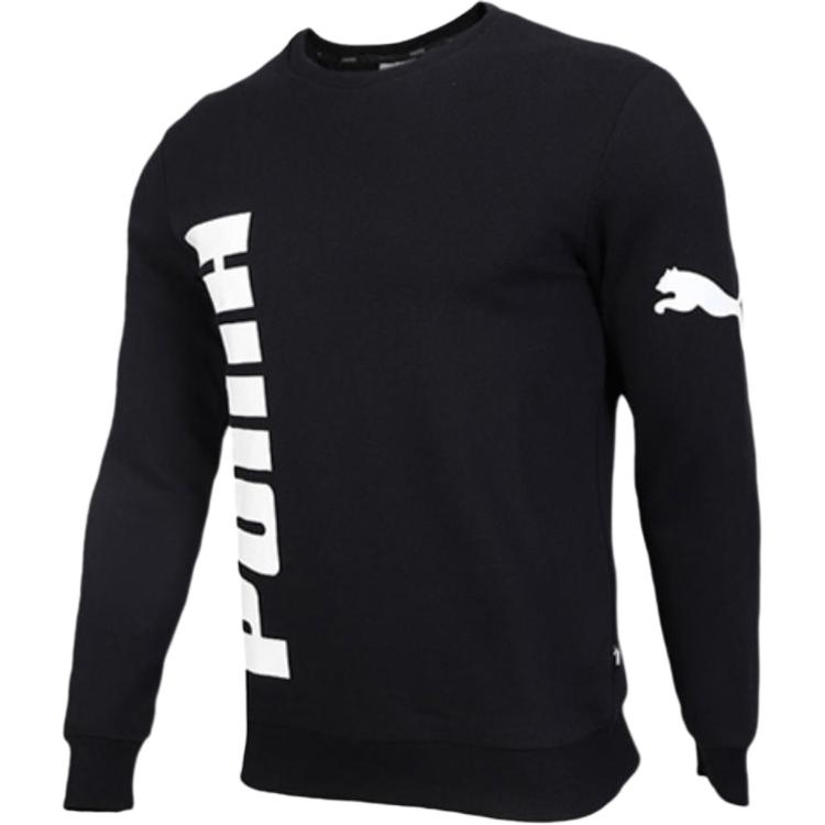 

Puma Round Neck Casual Sports Pullover Sweatshirt Men sweatshirt 580564-01 S