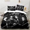 3D Print Tokio Hotel Band Bedding Set Bedroom Soft Modern Bedspreads Comefortable Kids Duvet Cover Quilt Cover And Pillowcase