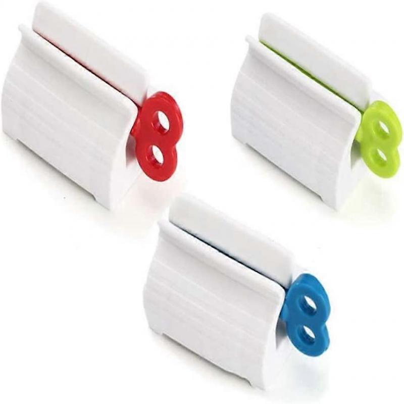 3 Pieces Toothpaste Dispenser, Toothpaste Squeezer Tube Wringer Squeezer Paint