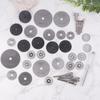 10/31 Pièces Disques de Coupe Diamantés Meuleuse Ponçage Roue de Ponçage Lame de Scie Circulaire Travail du Bois Métal Mini Perceuse Outil Rotatif Accessoires
