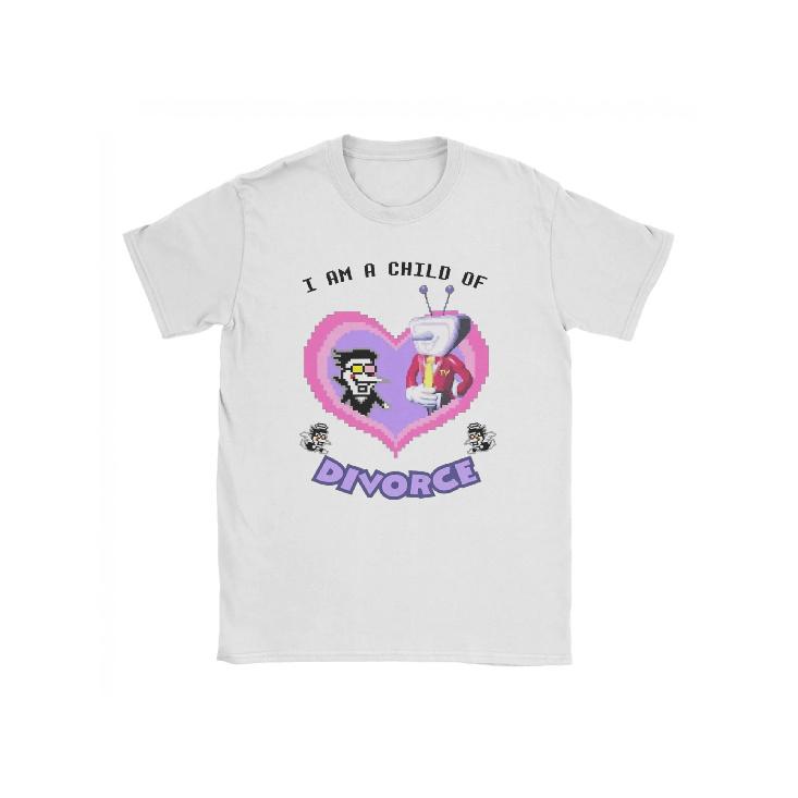 Men' & Women' I Love My Girlfriend Mr Tenna T-Shirt - Deltarune Game Spamton Harajuku Tee, Anime Couple Shirt With Hot Transfer Print, Short Sleeve
