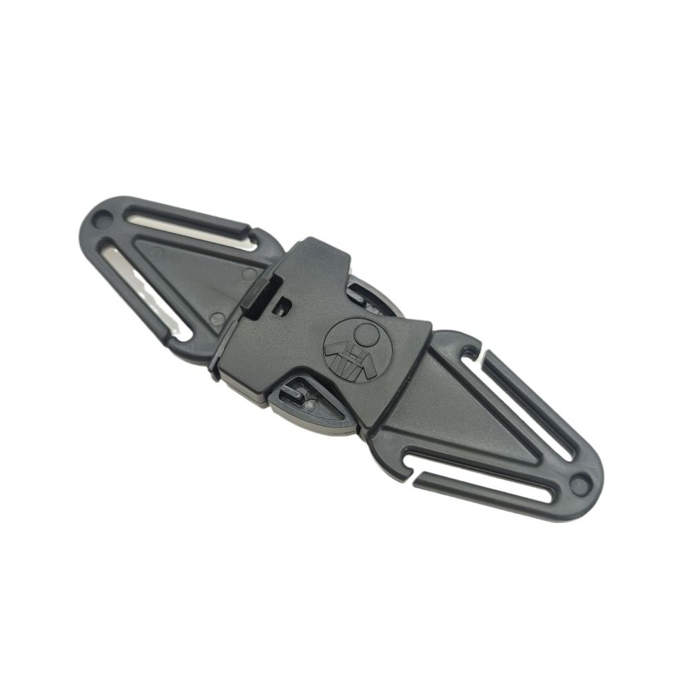 

ABS Car Safety Seat Strap Belt Lock Anti-Rattle Wobble Seatbelt Adjuster Car Seat Belt Holder Harness Chest чорний