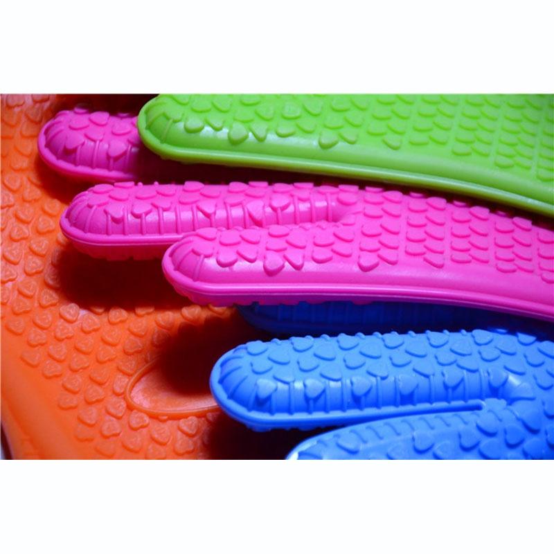 Premium Quality Kitchen Silicone Heat Resistant Gloves For Safe Bbq And Oven Cooking