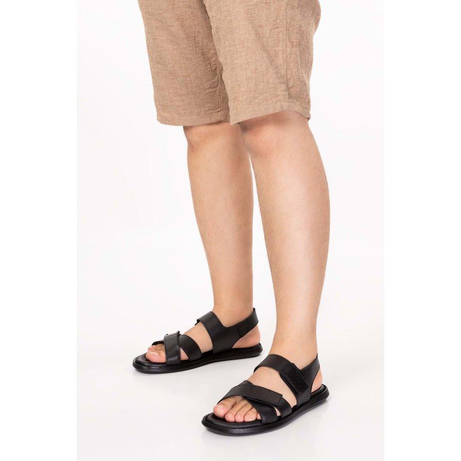 Sandale casual pentru bărbați din piele naturală