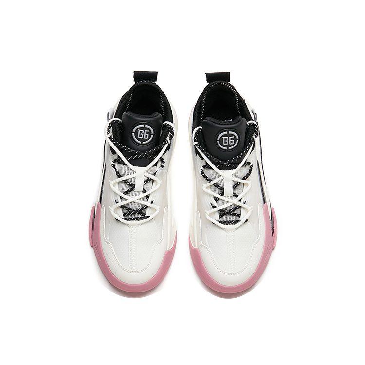 Anta G6 Soup 2.0 Low top Skateboard Shoes Women's White Black 122218082-2