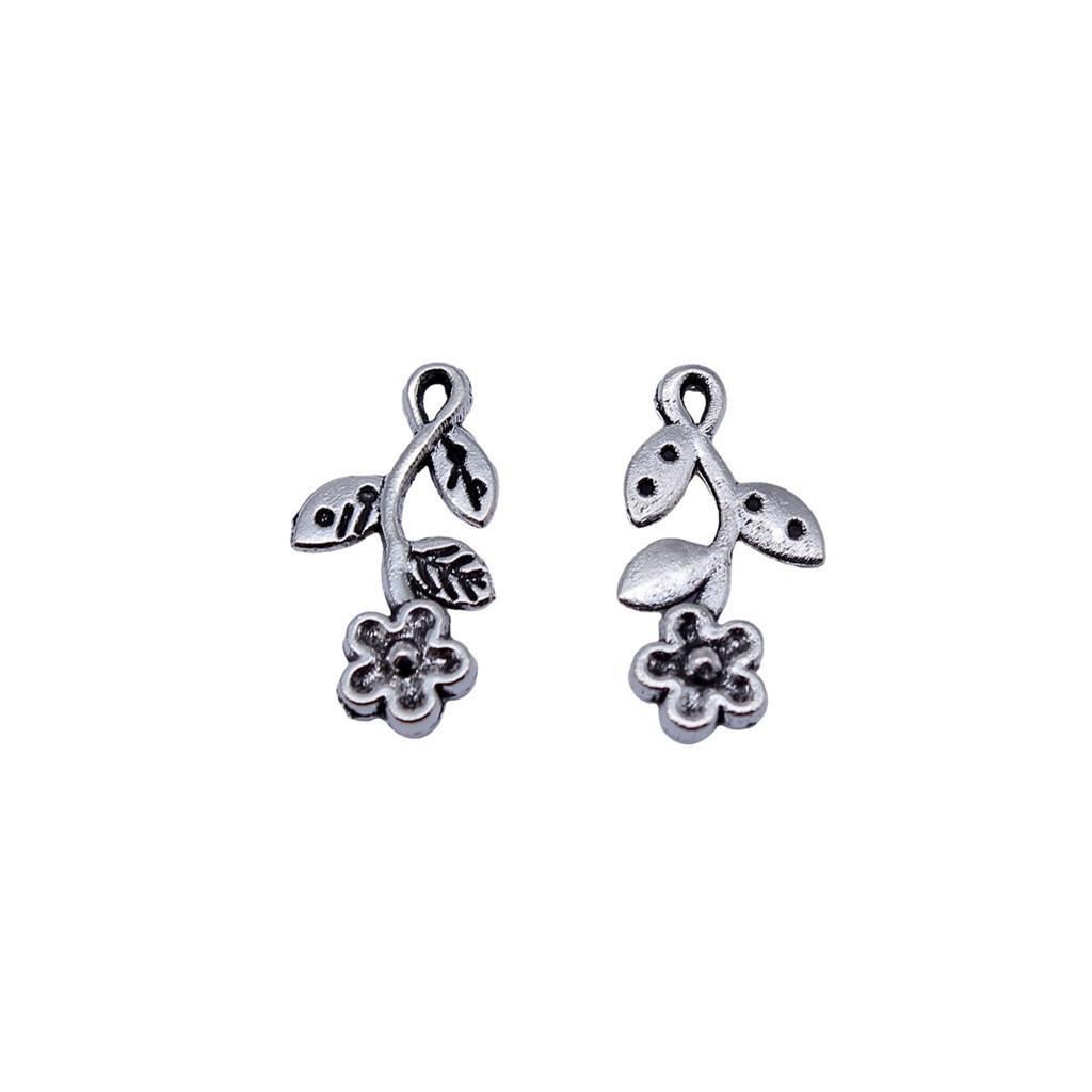 Roses Lotus Flower Charms Sunflowers Pendants For Floral Themed Jewelry Making