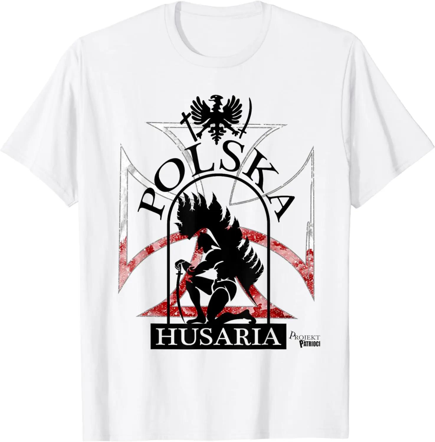 

Polska Husaria Polish Winged Hussar Warrior TShirt 100 Cotton ONeck Summer Short Sleeve Casual Mens Tshirt Size S3XL S