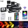 1/2/4 RGBW split machine Car Roof Star Light APP Control Fiber Optic Star Ceiling Light Starry Sky ceiling for Car Home