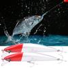 2PCS Sinking Minnow Lure Tongue Plate Artificial Simulation Lifelike Bait Fishing Tackle5#